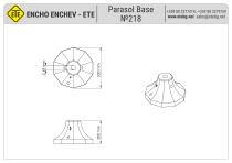 Parasol Base №218 