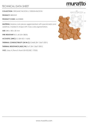 TECHNICAL DATA SHEET- BEEHIVE