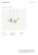 Bolle Frosted Chandelier Linear - 6