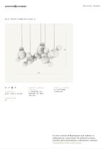 Bolle Frosted Chandelier Linear - 7