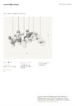 Bolle Frosted Chandelier Linear - 8