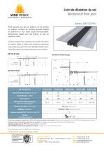 Mechanical floor joint - JDH 5.26 R+3