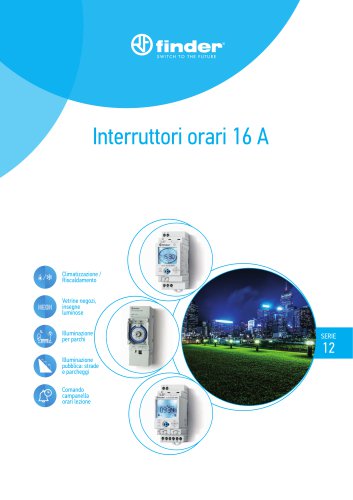 Interruttori orari 16 A