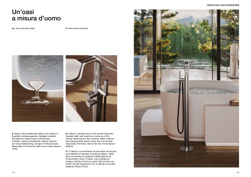 Colonna Libeccio per vasca freestanding