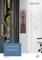 DoorBird Apartment building brochure