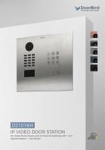 IP Video Door Station D2101KH