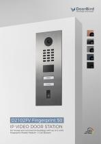 IP Video Door Station D2102FV Fingerprint 50