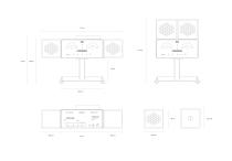 disegni tecnici radiofonografo - 1