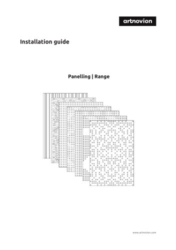 Installation guide Panelling | Range