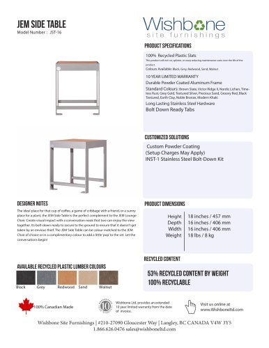 JEM Side Table