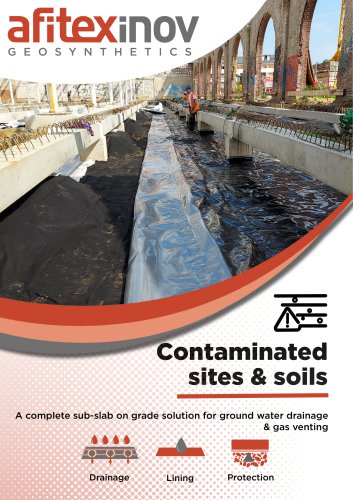 Solutions for contaminated sites and soils