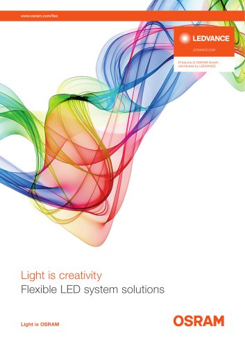 Light is creativity Flexible LED system solutions