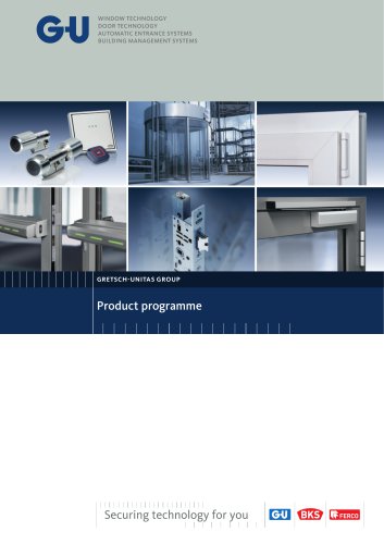 Product programme