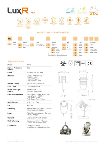 LuxR M2 Spotlight