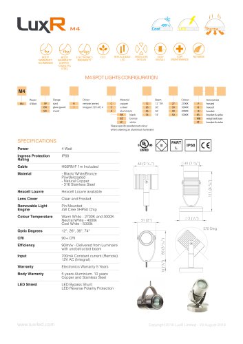 LuxR M4 Spotlight