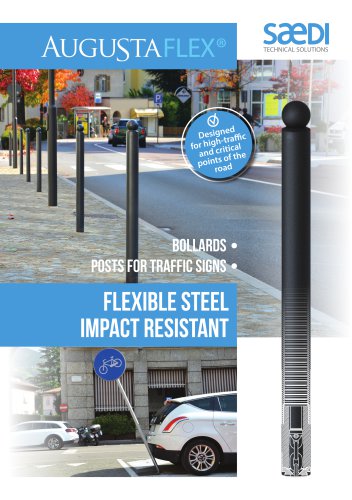 Augustaflex. Flexible sign posts and bollards