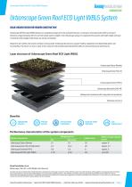 URBANSCAPE Green Roof ECO Light WBLG System
