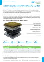 URBANSCAPE Green Roof Premium HIGH 40-C System