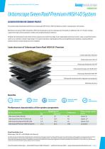 URBANSCAPE Green Roof Premium HIGH 40 System