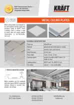 METAL CEILING PLATES