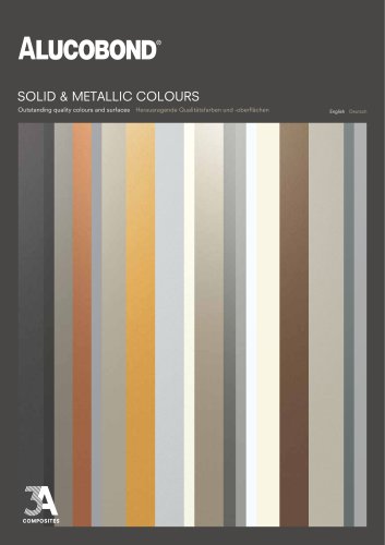 ALUCOBOND® solid & metallic colours