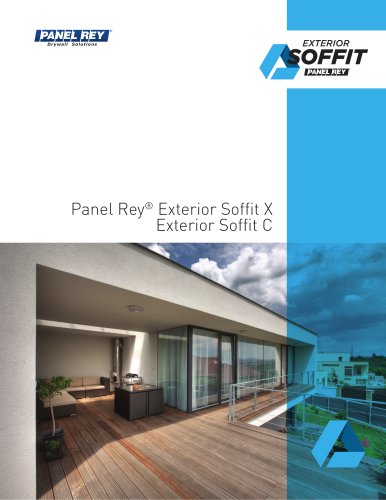 Panel Rey® Exterior Soffit X Exterior Soffit C