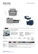 AR-100-20-30-20-014 - 2-Seater Sofa Bed - Data Sheet