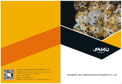 Zhongshan Jako Lighting & Electrical Appliance