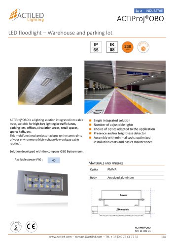 ACTiProj&reg;Obo