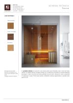 Scheda tecnica Sauna Ki LIFE - 1