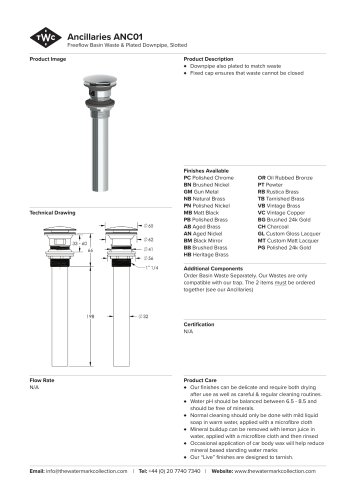 Ancillaries ANC01