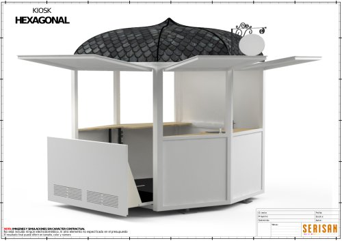 Hexagonal Kiosk