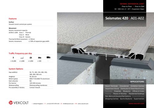 SEISMATEC 420-A01/A02