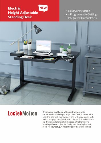 Loctek ET118WE-N Mental Desk