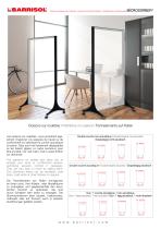 Acoustic and confinement partitions - 6