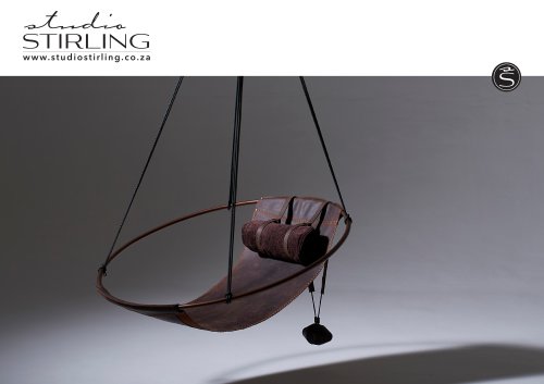 Studio Stirling Oil Tanned Hanging Chair