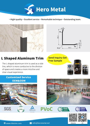Aluminum L Shape Corner Guard