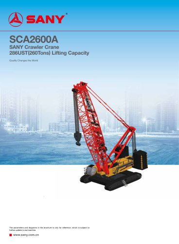 Crawler crane-SCA2600A