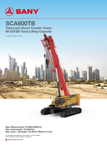 Crawler crane-SCA800TB