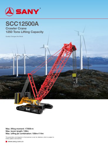 Crawler crane-SCC12500A