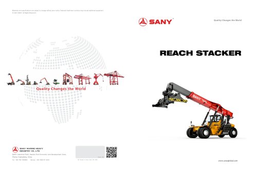 Reach Stacker-SRSC4535G5