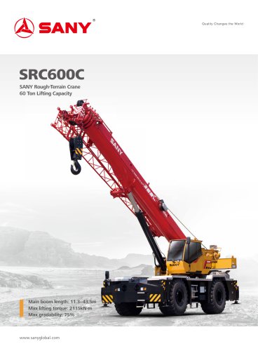 Rough-terrain Crane-SRC600C