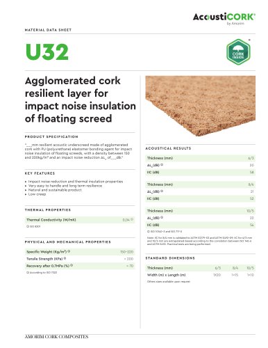 MDS Acousticork Underscreed U32 EN