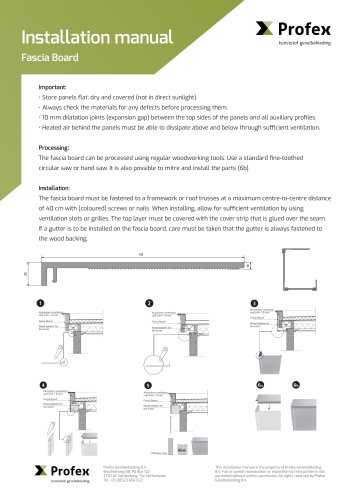 Installation manual Fascia Boards (ENG)