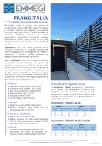 FRANGITALIA - La recinzione schermante a lamelle orizzontali-1