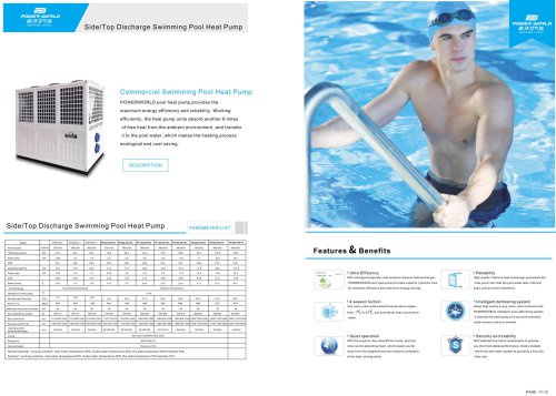 Commercial Pool Heat Pump