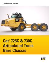 725C & 730C Articulated Truck Bare Chassis