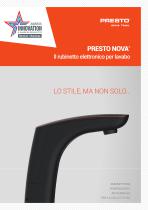 PRESTO NOVA® - nuovo rubinetto elettronico - 1