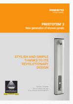 PRESTOTEM®2 - shower panel