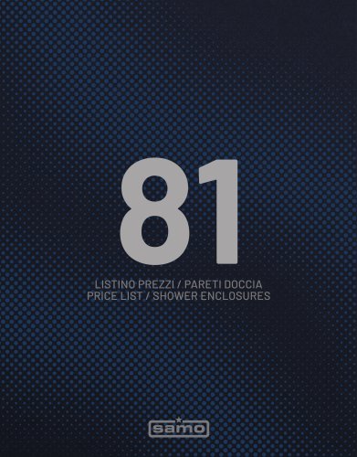 LISTINO SAMO 81 ITA-ENG